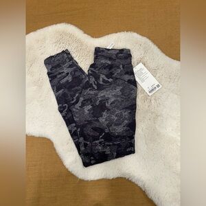 NWT Lululemon Ready to Rulu HR Jogger in Incognito Camo HTR Black - US 2